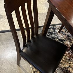 Dining Table With 4 Chairs And 1 Long Chair