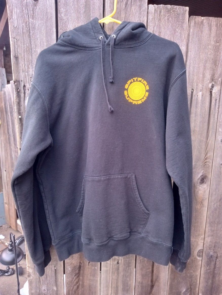 Black Supreme Spitfire Hoodie