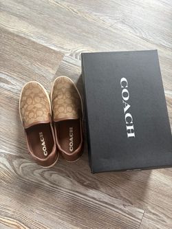 Coach Signature Slip-On Sneakers with Box