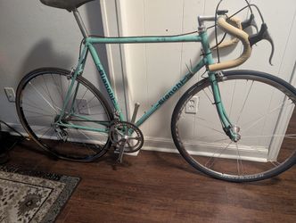 Bianchi 56cm Columbus Steel Vintage Road Bike Campy Group Set