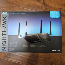 Netgear AX4300 WiFi 6 router 
