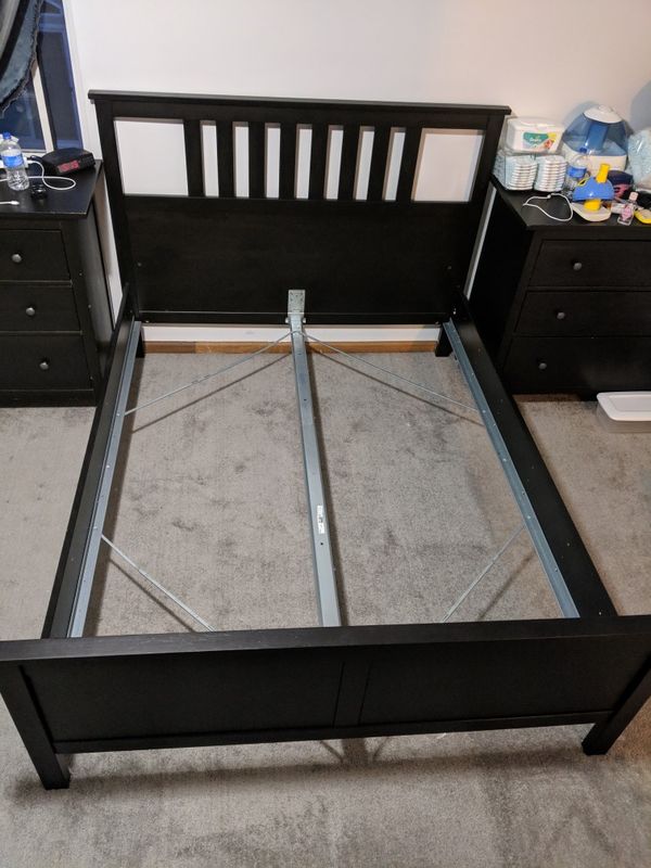 Ikea Hemnes Queen Bed Frame For In Palos Hills Il Offerup Ikea Hemnes Queen Bed Frame
