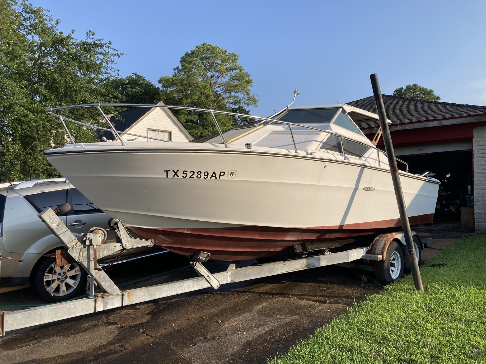 1973 Sea Ray SRV220 Hard Top Cuddy Cabin