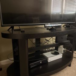 Black TV Stand