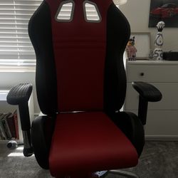 Reclining car style gaming chair