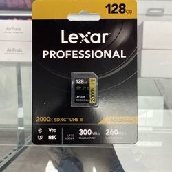 Lexar 128GB V90 2000x