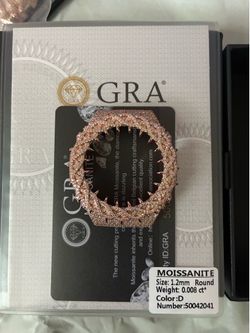 Gshock moissanite Bezel