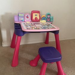 Vtech Learning Table With Chair