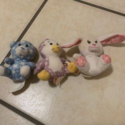 Vintage Mini Stuffed Animals