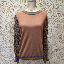 Anthropologie Conditions Apply Celina Knit Pullover