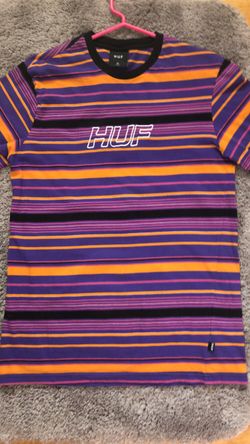 Huf striped t shirt