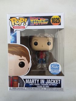 Marty in Jacket BTTF Funko Shop Exclusive Funko Pop