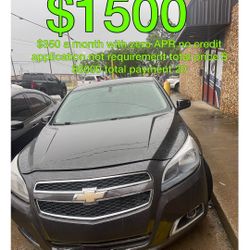 2013 Chevy Malibu No Credit Application 