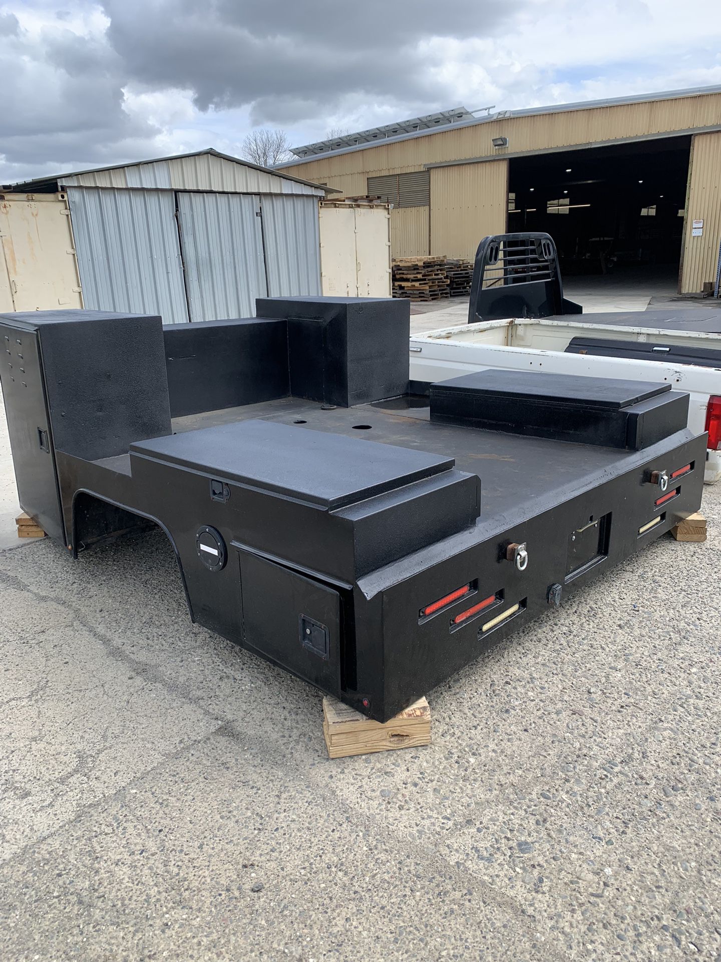 Flatbed For Truck Cab And Chassis 