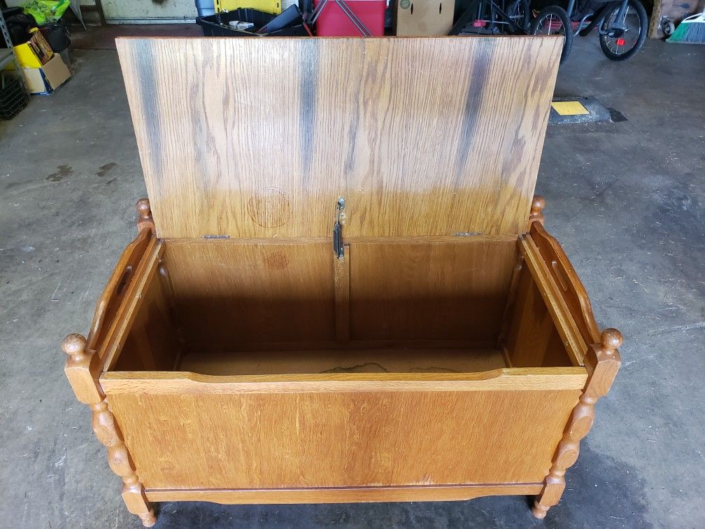 Solid Wood Toy Box