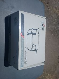 All Clad 3qt Steamer Insert New in Box
