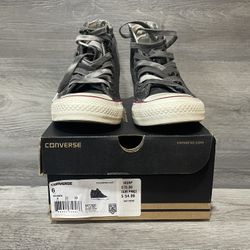 Converse Chuck Taylor All Stars Lux Mid Wedge Sneakers Shoes Smokey Gray  Size 6