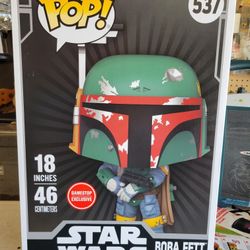 Funko Pop Boba Fett/18 Inch/Star Wars