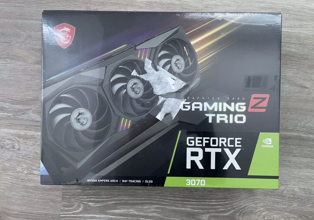 MSI GeForce RTX 3070 GAMING X TRIO 8GB GDDR6 Graphics
