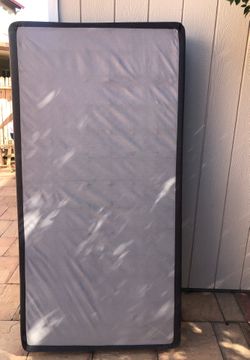 Twin mattress base box