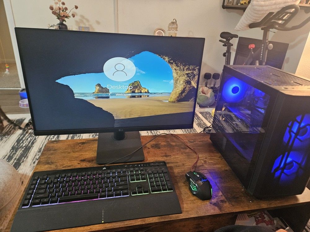Custom Built Budget Gaming PC Computer 
