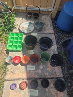 Flower pots