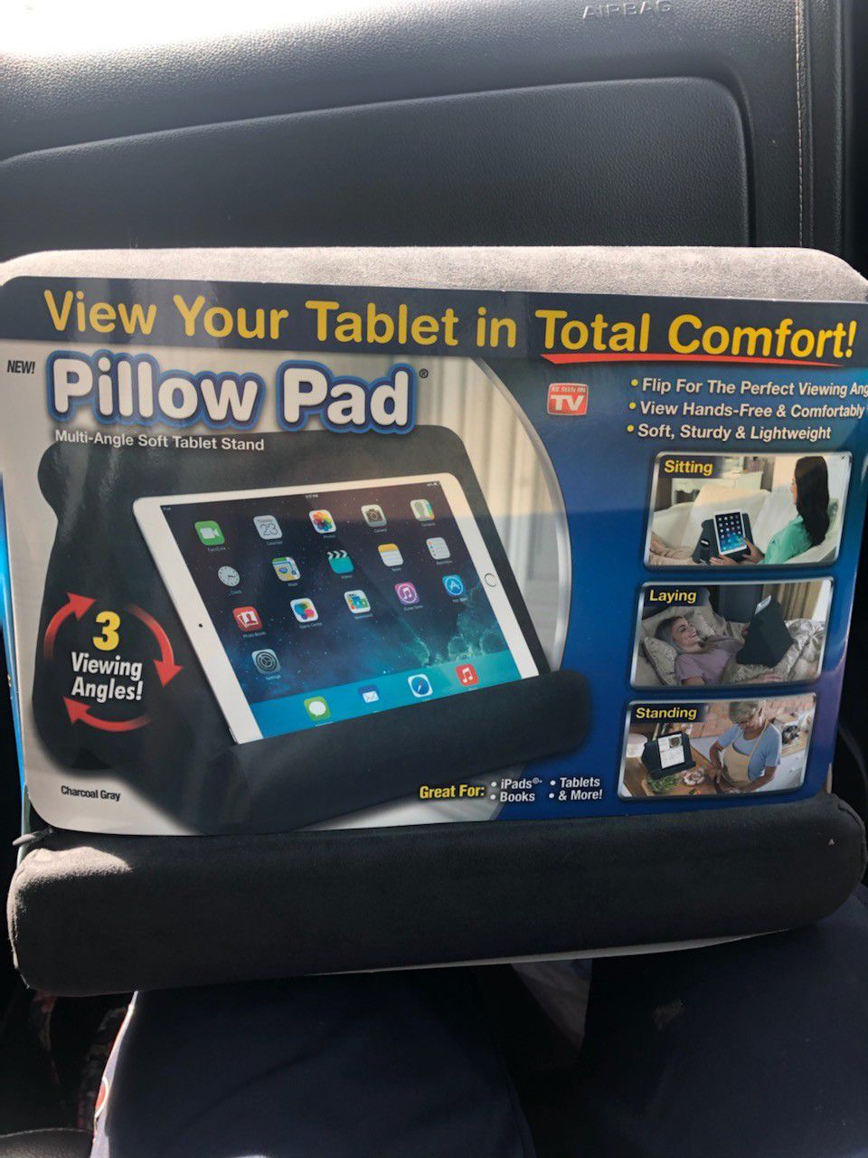 Tablet pillow holder new