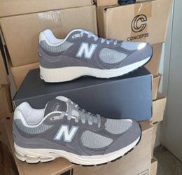 Brand New men's New balance 2002r blue steel shoes size 10&11