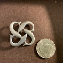 4 Fishes  Brooch 