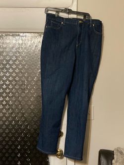 Women dark blue jeans size 16