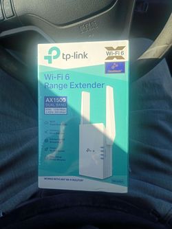 TP-Link RE505X Wi-Fi 6 Range Extender AX1500