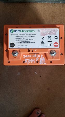 Lithium battery 12v (12.8V) lifepo4 solar