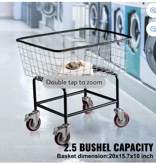 Steel Rolling Laundry Cart for Sale in Riverside, CA OfferUp