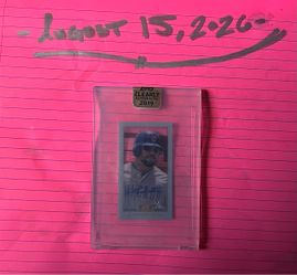 2019 Topps Clearly Authentic Kyle Schwarber Auto /99 “T-206”