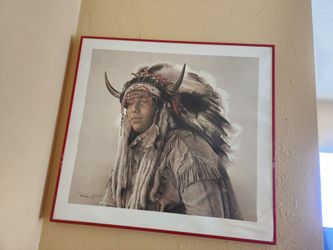 Native American Art Print Limited Edition "Framed signed and Numbered"