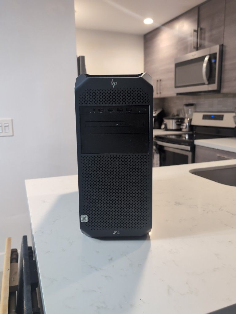 HP Z4 G4, I7 @ 3.5 GHz, 256 NVME SSD, 16gb RAM, 4gb Gfx Card & 1 TB Hard Drive