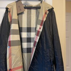 Burberry Reversible Nylon Jacket -New with Tag