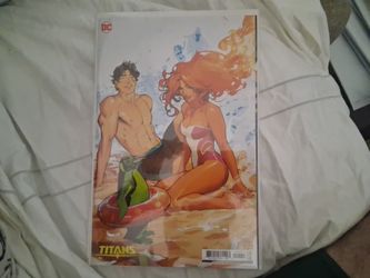 Titans #8 Dan Moira cover sweater weather variant. Its selling for 150 on ebay.
