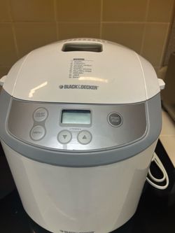 Black & decker bread maker