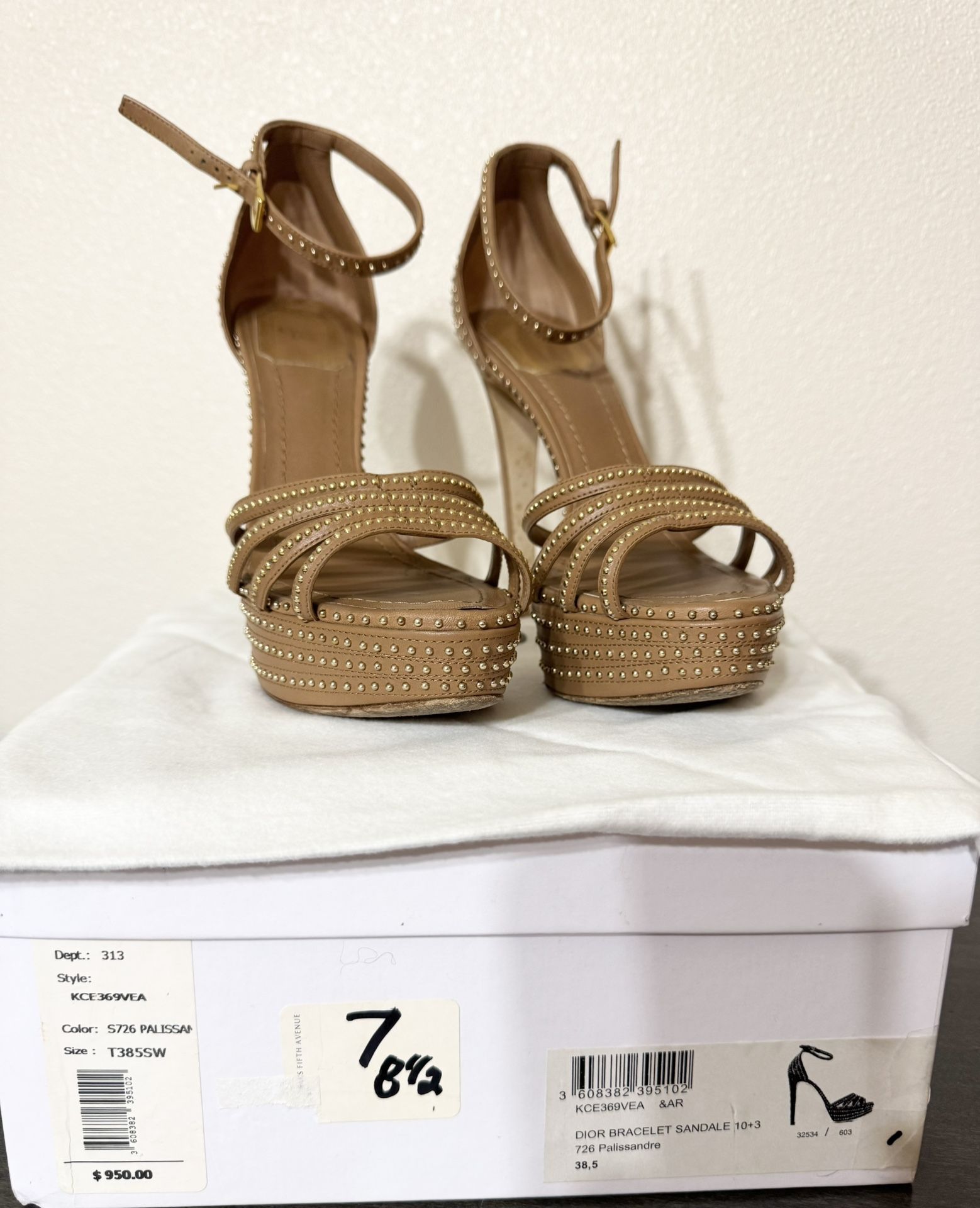 Dior Strappy Heels