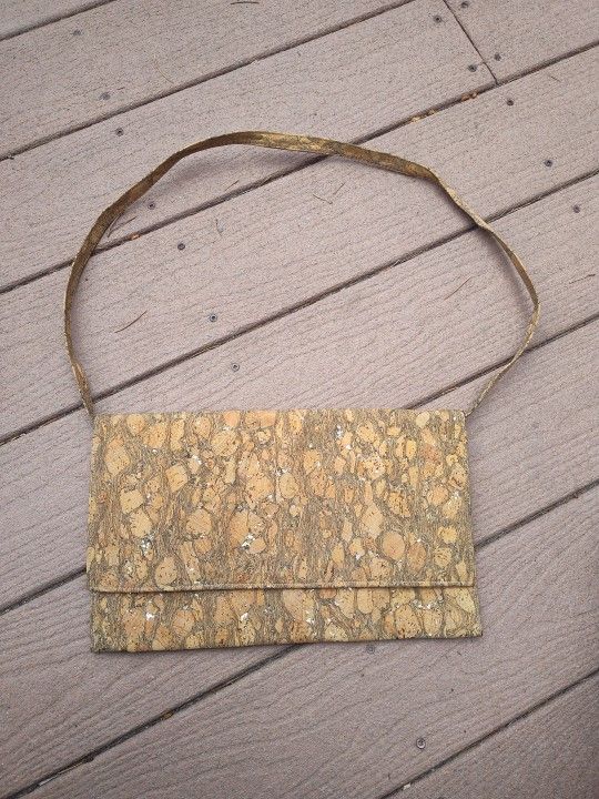 Never Used Vintage "Mimosas" Clutch W/Removable Strap