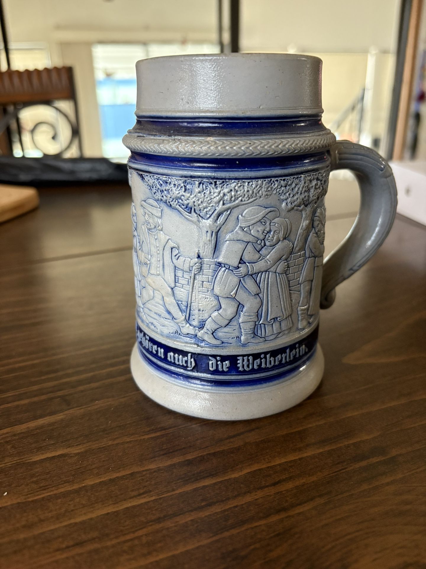 Rare Beer Mug With Frog Inside