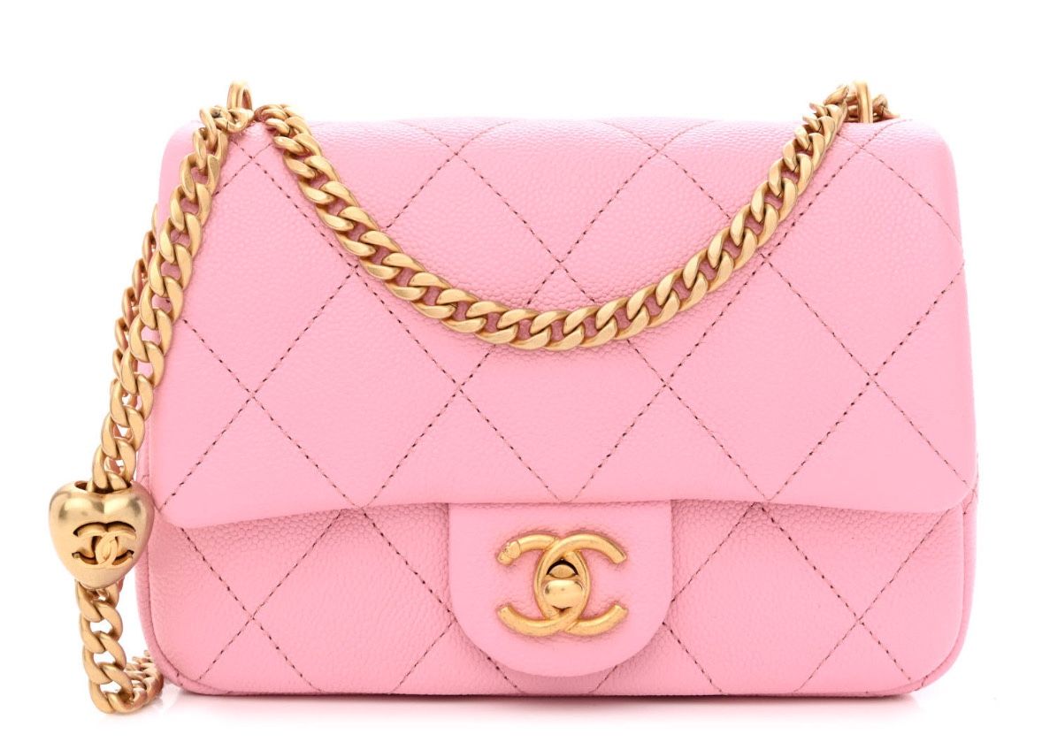 Pink Chanel Mini Flap