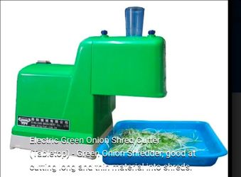 Electric Green Onion Slicer, Long Shred 2.3–9 mm - Shin Young SY-1504