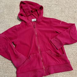 Columbia Girls Fleece Hoodie Jacket Size S  6/6x
