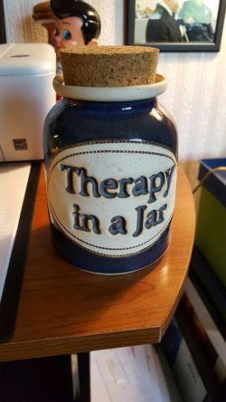 Jar with cork