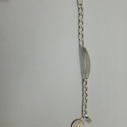 925 Silver I.D. Bracelet