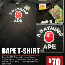 Bape Tee - Size M