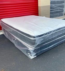 Queen Mattress Set PillowTop – Brand New –  Same Day Delivery Available 🚚