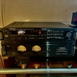 Carver Amp And Preamp